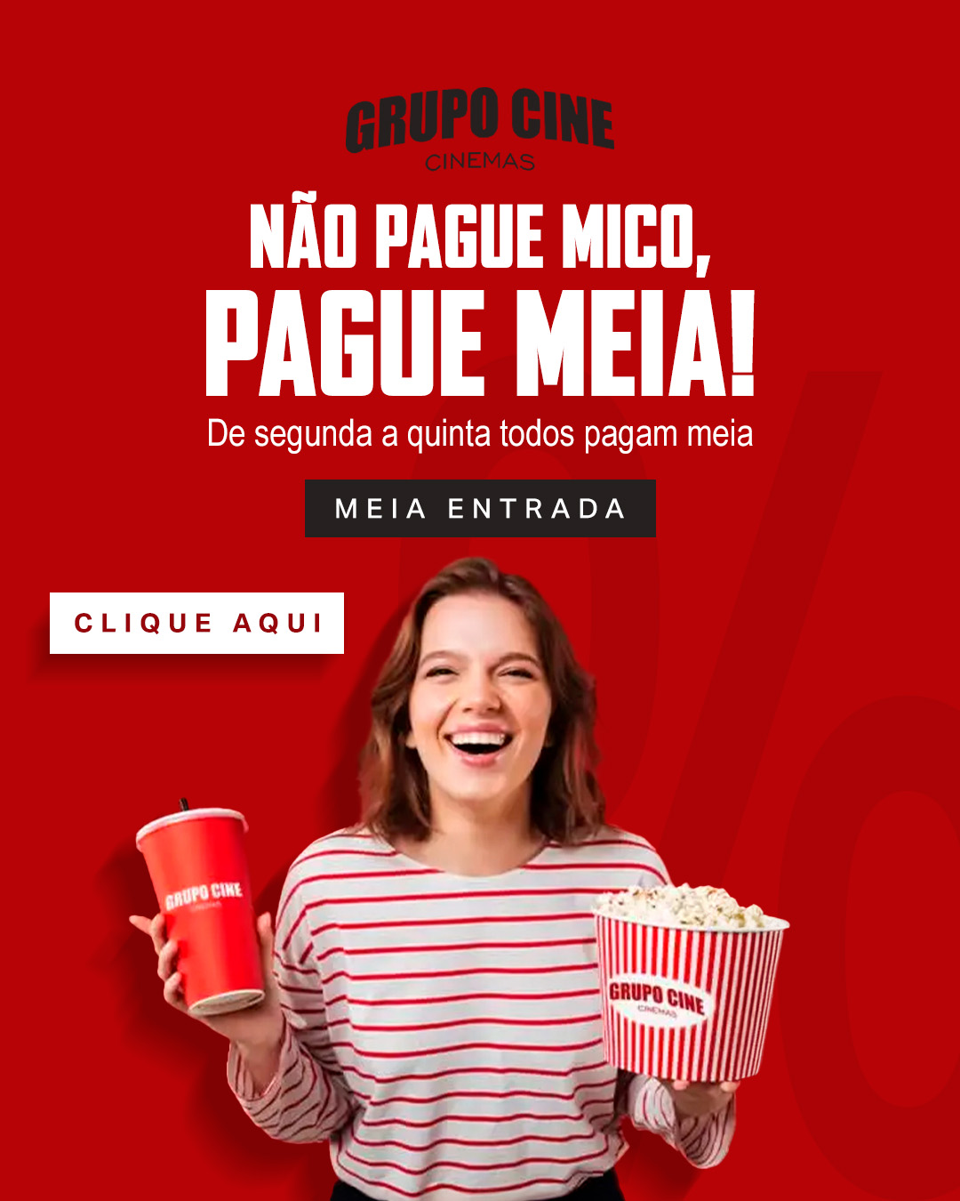 imagem banner Não Pague Mico, Pague Meia
